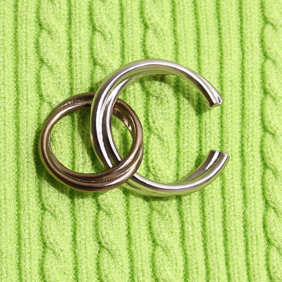 Andersson Bell Jessica Embellished Cutout Neon Cable-Knit Turtleneck Sweater - Picture 11 of 16